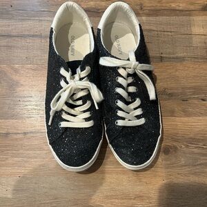 Old Navy Women's Black Sparkle Sneakers